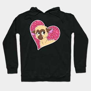 Sweet Sheep - Valentine's Day (Close-up) Hoodie